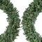 72" Belgium Unlit Wreath Large Natural Greenery Base for Custom Holiday Decorating